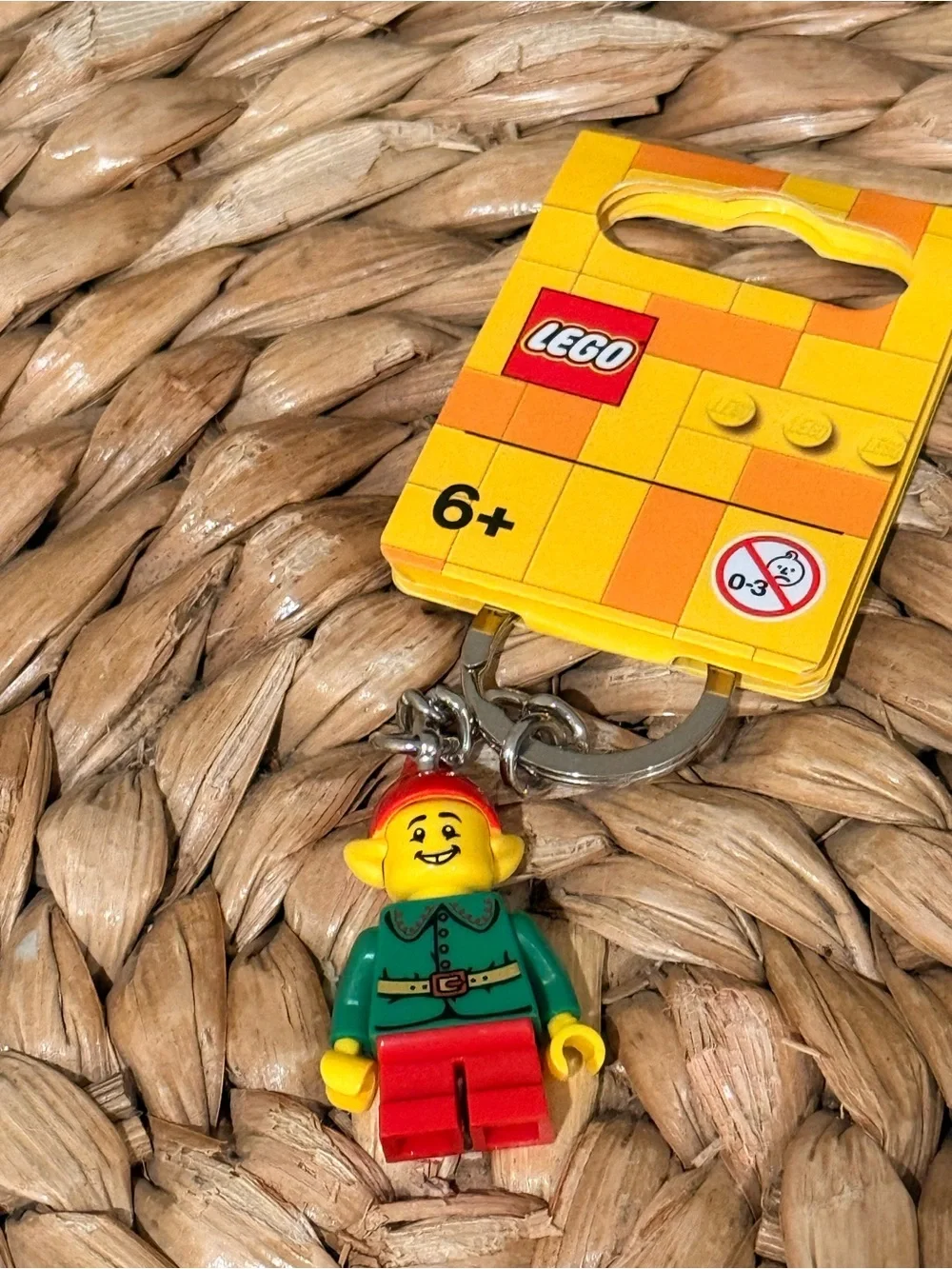 LEGO Elf Minifigure Keychain